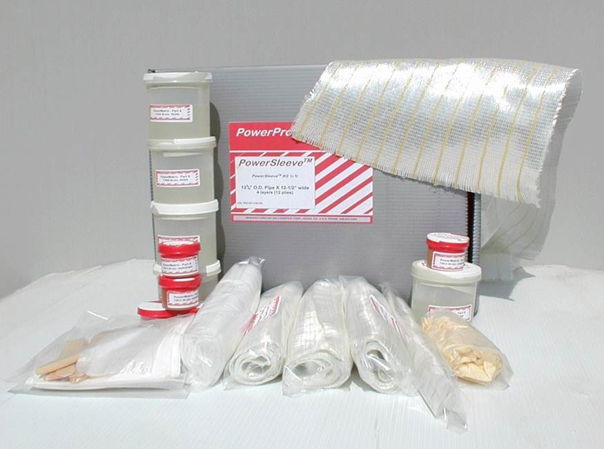 PowerSleeve kits are configured with the fabric and resin that works for you